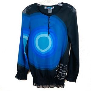 Desigual sheer blouse